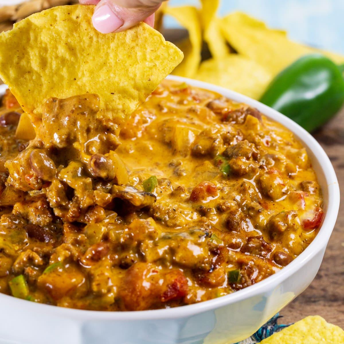 Ultimate Chili Cheese Dip
