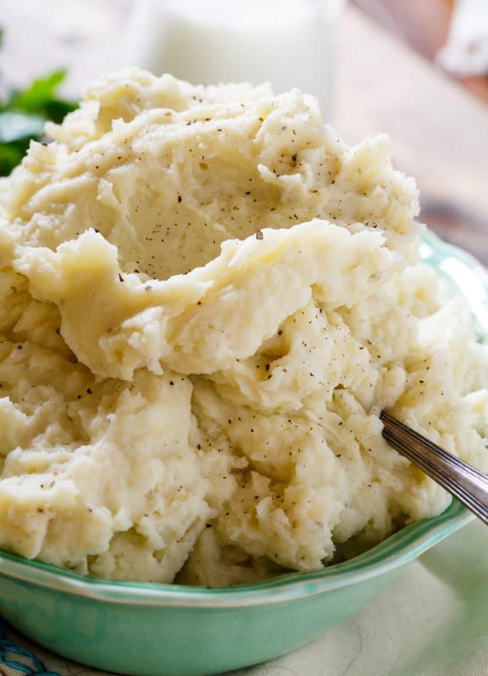Whipped Potatoes- so smooth and creamy!