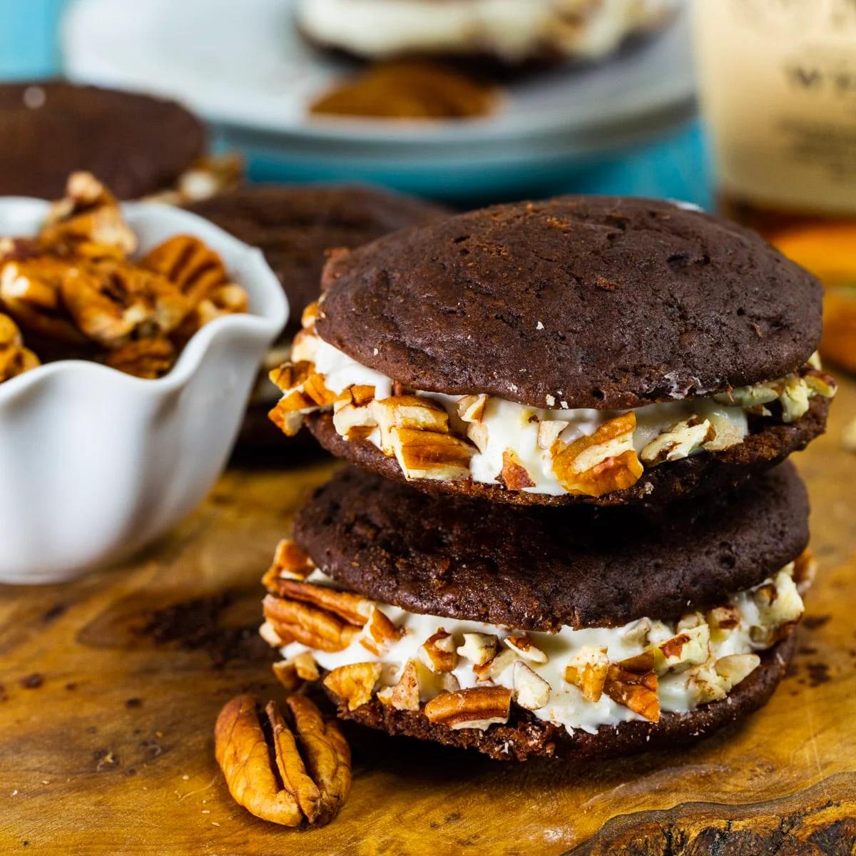 Whiskey Whoopie Pies