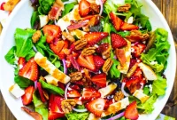 Vibrant Strawberry Fields Salad