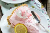 Pink Lemonade Cloud Pie