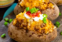 Double Stuffed Taco Potatoes: Get the Recipe, Enter to Win!