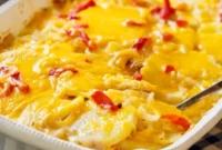 Velvety Pimento Cheese Potatoes