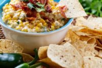 Cheesy Slow Cooker Corn Dip