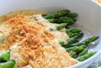 Creamy Cheesy Asparagus Bake