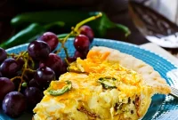 Spicy Cheesy Jalapeño Quiche