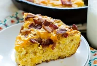 Loaded Bacon Cheddar Cornbread