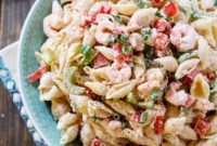 Zesty Shrimp Remoulade Pasta Salad