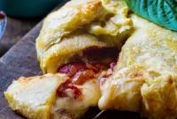 Golden Brie Bake with Tangy Tomato Chutney