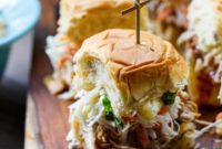 Aloha Sliders with Island Slaw