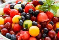 Refreshing Mojito Fruit Salad