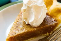 Decadent Caramel Chess Pie