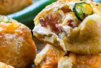 Cheesy Jalapeño Pretzel Rolls