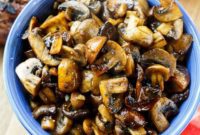 Balsamic Glazed Mushrooms