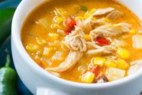 Creamy Spicy Chicken & Sweet Corn Chowder