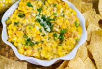 Tangy and Spicy Mexican Street Corn Dip
