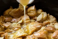 Luscious Slow Cooker Tres Leches Bread Pudding