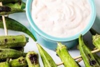 Smoky Chipotle Grilled Okra