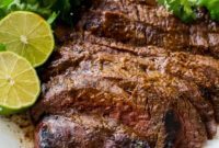 Zesty Chipotle Charred Flank