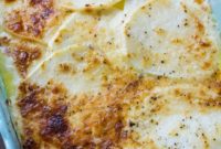 Golden Baked Turnip Gratin