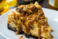 Butterfinger Crunch Cheesecake
