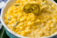 Creamy Jalapeño Slow Cooker Corn Delight
