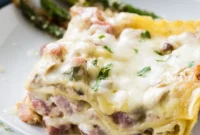 Unbaked Lasagna