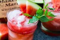 Refreshing Watermelon Mint Julep