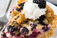 Blackberry Cloud Pie