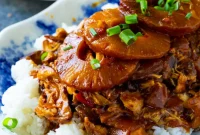 Tropical Sticky Slow Cooker Chicken