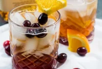 Crimson Old Fashioned