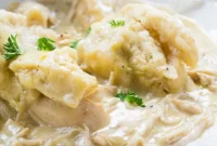 Effortless Crock Pot Chicken and Dumplings