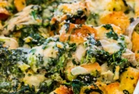 Decadent Oyster Rockefeller Bake
