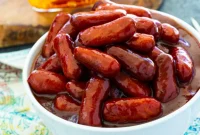 Sticky Bourbon Smokies