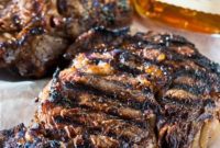 Flame-Kissed Bourbon Steaks