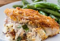Garlic Parmesan Pork Pockets