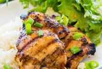 Sweet and Savory Grilled Teriyaki Chicken