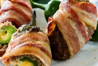Bacon-Wrapped Jalapeño Bombs