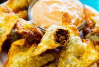 Taco Wonton Bites