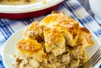 Homestyle Gravy & Biscuit Pie
