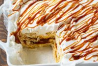 No-Bake Salted Caramel Ritz Cracker Delight