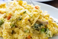 Velvety Chicken and Rice Casserole