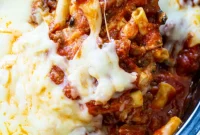 Slow Cooker Baked Ziti
