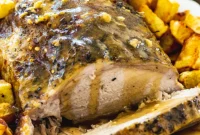 Melt-in-Your-Mouth Slow Cooker Garlic Butter Pork Roast