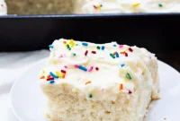 Ultimate Cake Mix White Sheet Cake
