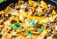 One-Pot Beef Burrito Skillet