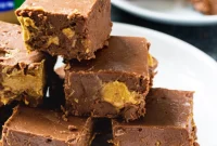 Decadent Peanut Butter Chocolate Fudge