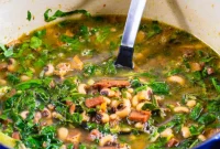 Lucky New Year Black Eyed Pea Soup