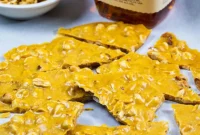 Spirited Bourbon Peanut Brittle