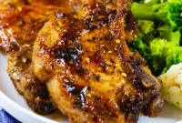 Sticky Brown Sugar Garlic Pork Chops